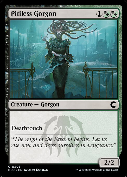 Pitiless Gorgon highlighted card art
