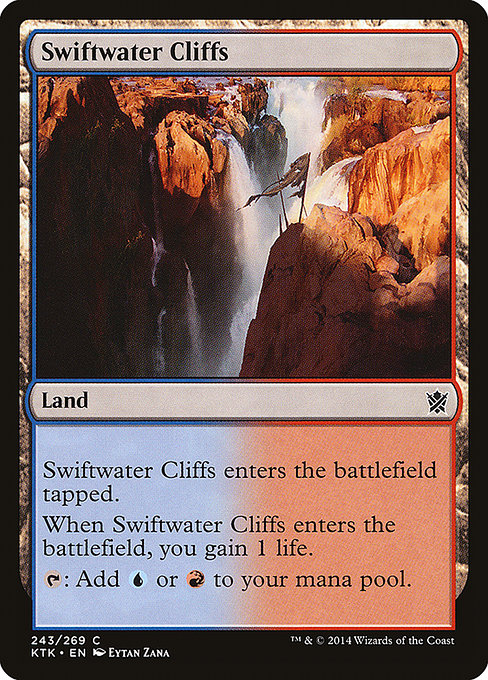 Swiftwater Cliffs from Khans of Tarkir