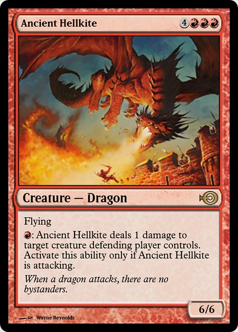 Ancient Hellkite from Magic Online Promos