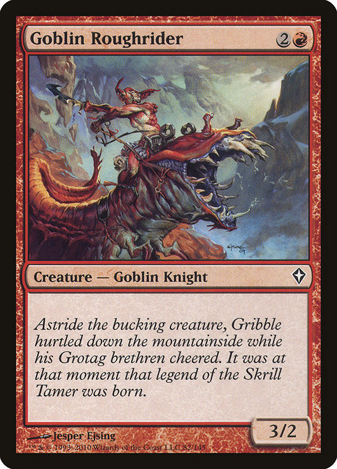 Goblin Roughrider from Worldwake