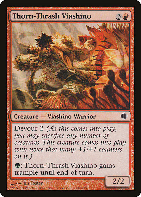 Thorn-Thrash Viashino from Shards of Alara
