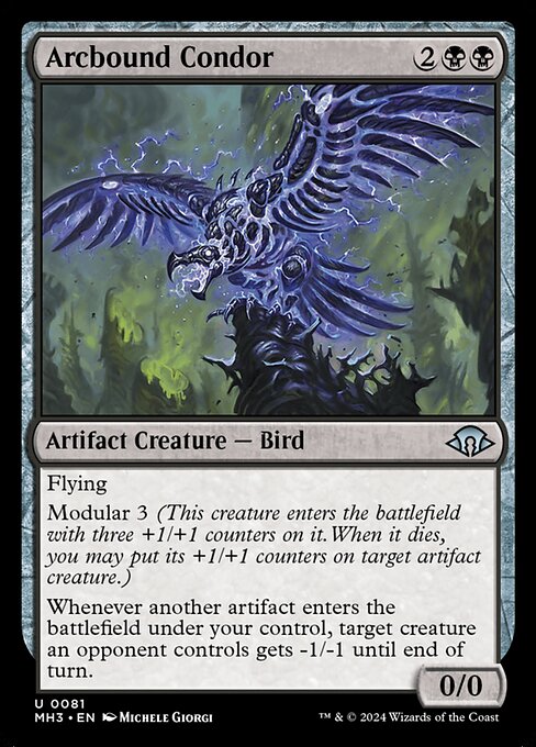 Arcbound Condor highlighted card art