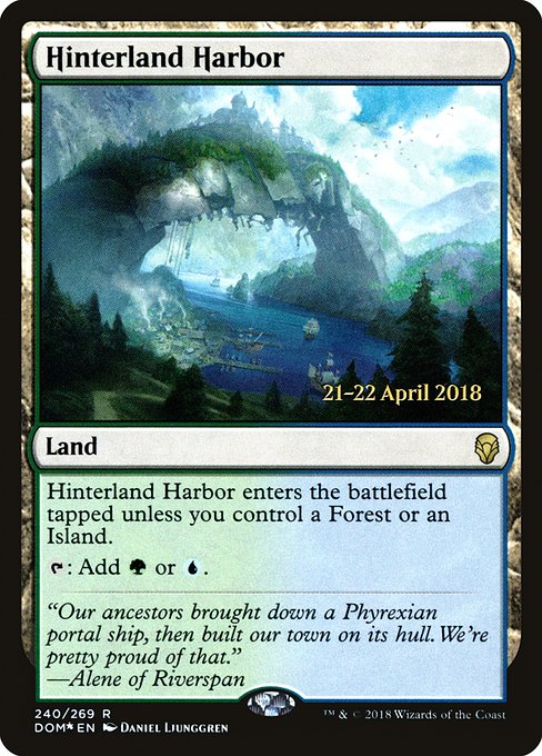 Hinterland Harbor from Dominaria Promos