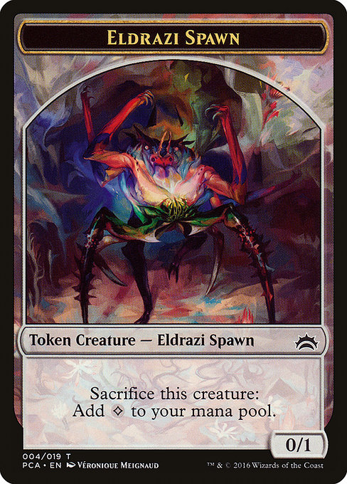 Eldrazi Spawn from Planechase Anthology Tokens