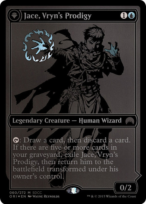 Jace, Vryn's Prodigy // Jace, Telepath Unbound from San Diego Comic-Con 2015
