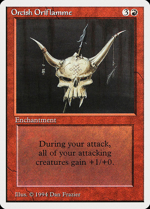 Orcish Oriflamme from Summer Magic / Edgar