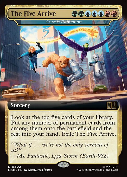 Genesis Ultimatum from Marvel Super Heroes Commander
