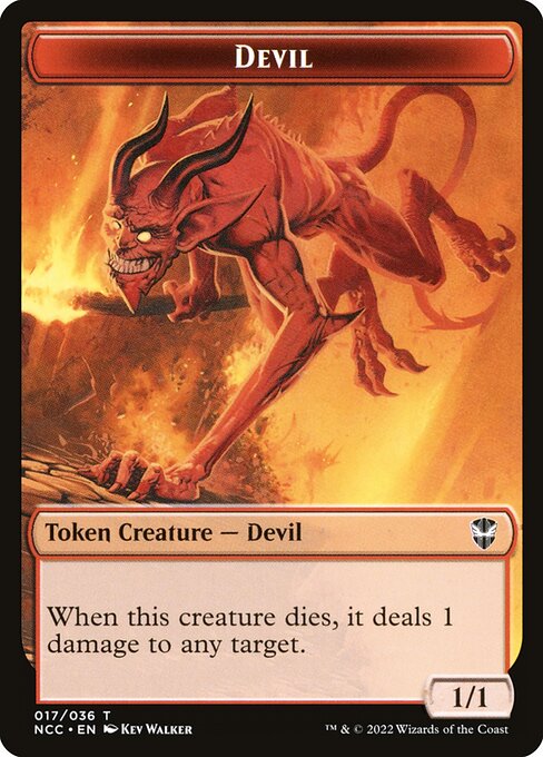 Devil from New Capenna Commander Tokens