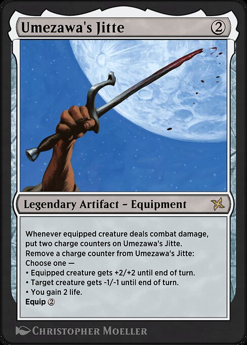 Umezawa's Jitte highlighted card art
