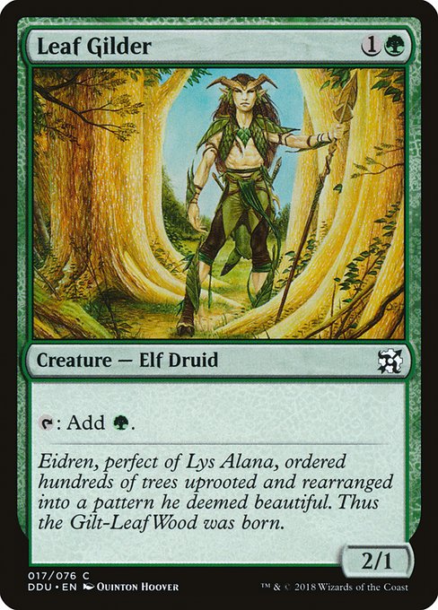 Leaf Gilder from Duel Decks: Elves vs. Inventors