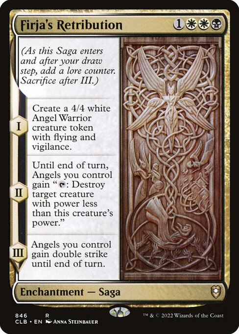 Firja's Retribution highlighted card art