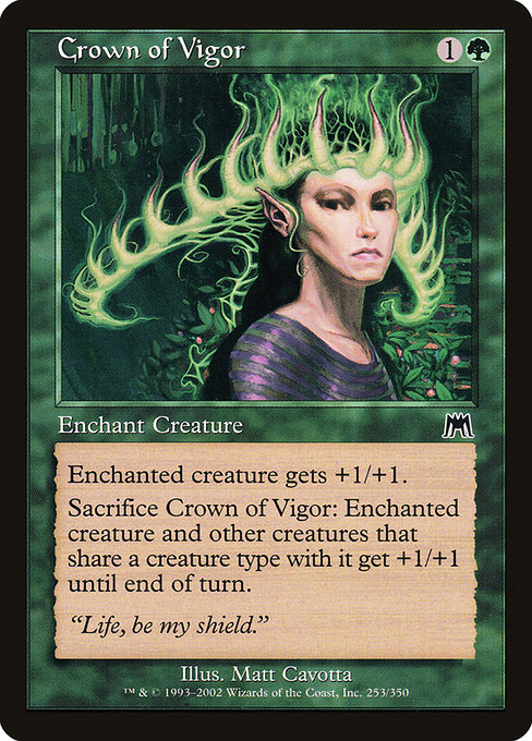 Crown of Vigor highlighted card art