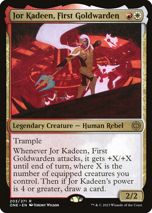 Jor Kadeen, First Goldwarden from Phyrexia: All Will Be One
