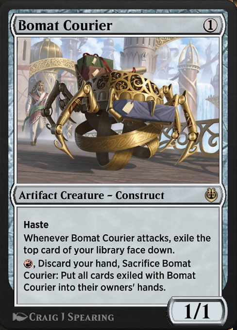 Bomat Courier highlighted card art
