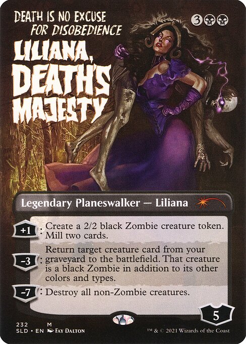 Liliana, Death's Majesty from Secret Lair Drop