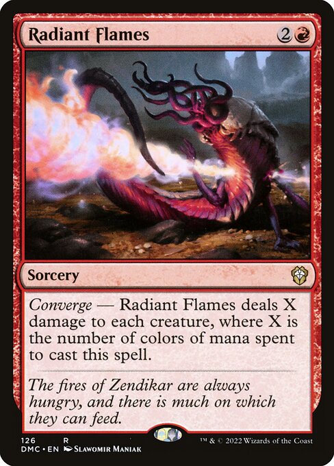 Radiant Flames from Dominaria United Commander