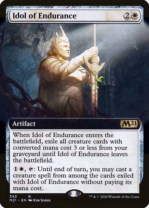 Idol of Endurance from Core Set 2021