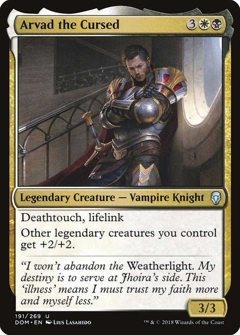 Arvad the Cursed from Dominaria