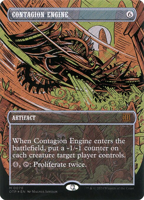 Contagion Engine highlighted card art