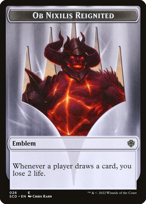 Ob Nixilis Reignited Emblem highlighted card art