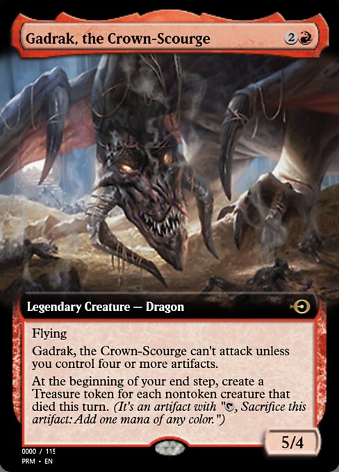 Gadrak, the Crown-Scourge from Magic Online Promos