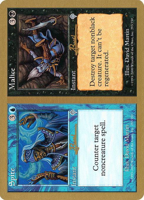Spite // Malice from World Championship Decks 2001