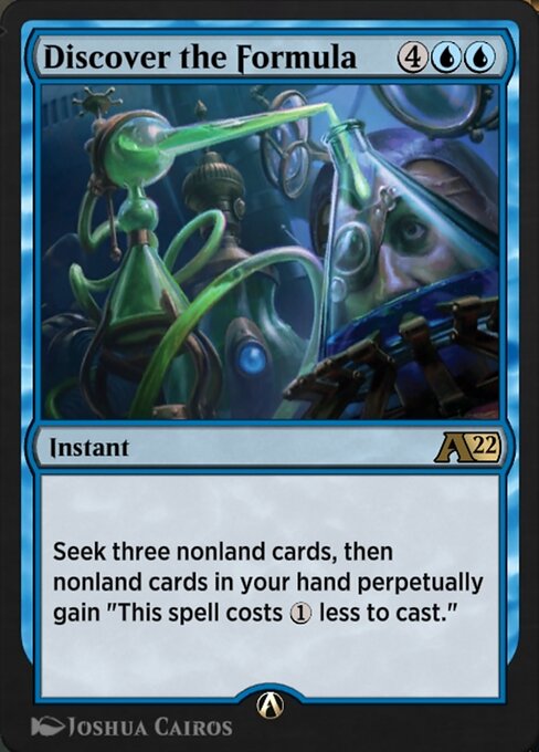 Discover the Formula highlighted card art