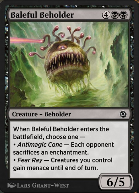 Baleful Beholder highlighted card art
