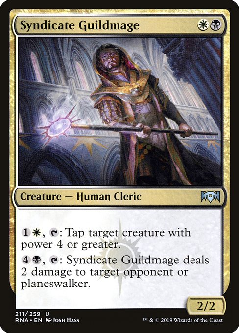 Syndicate Guildmage highlighted card art