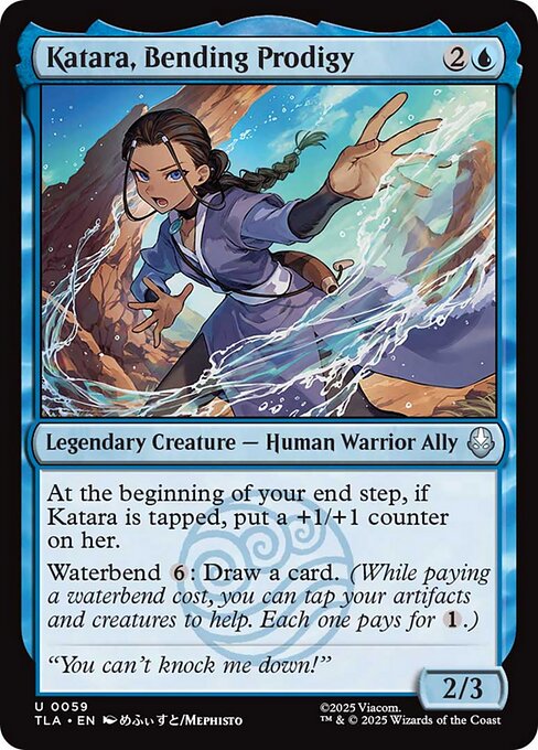 Katara, Bending Prodigy highlighted card art