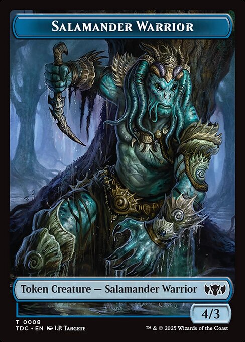 Salamander Warrior highlighted card art