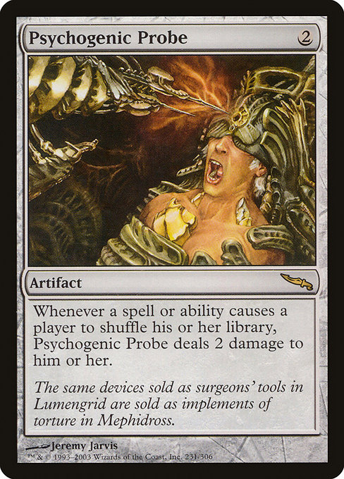 Psychogenic Probe highlighted card art