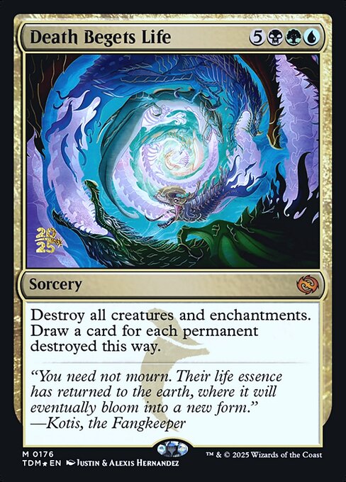 Death Begets Life from Tarkir: Dragonstorm Promos