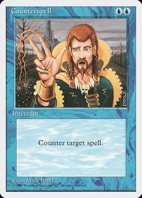 Counterspell from Fourth Edition