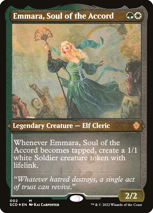 Emmara, Soul of the Accord highlighted card art