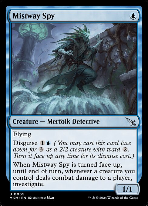 Mistway Spy highlighted card art