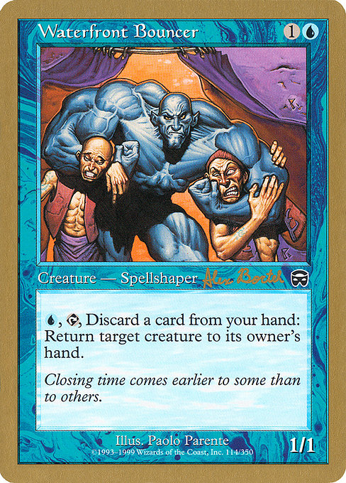 Waterfront Bouncer from World Championship Decks 2001