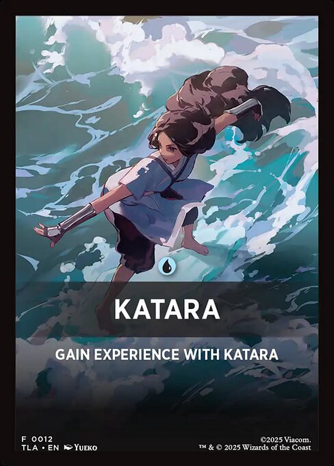 Katara from Avatar: The Last Airbender Jumpstart Front Cards