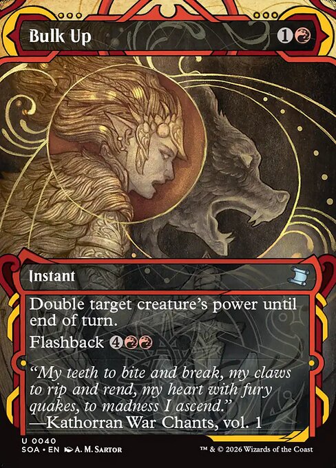Bulk Up from Secrets of Strixhaven Mystical Archive