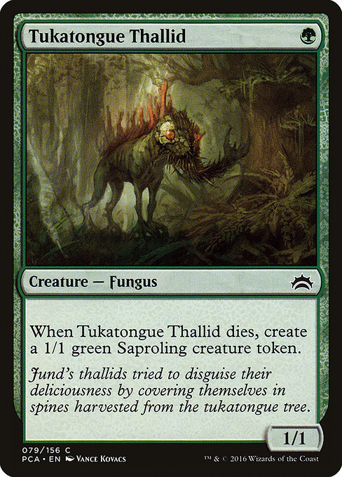 Tukatongue Thallid from Planechase Anthology