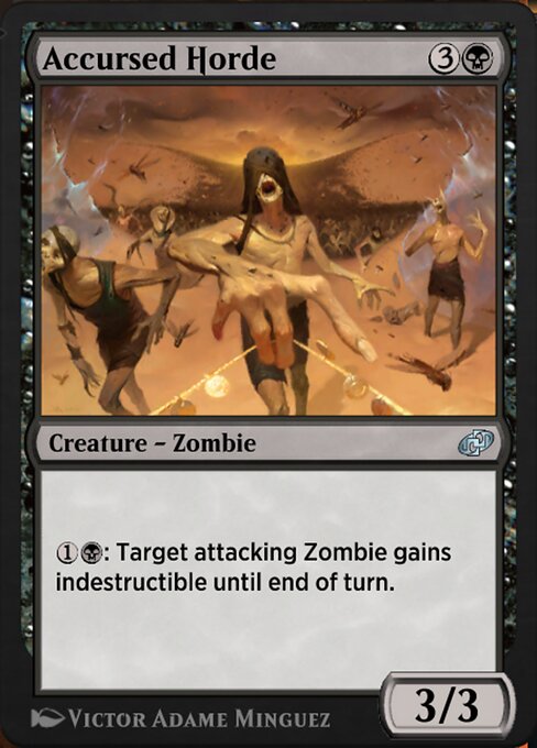 Accursed Horde highlighted card art