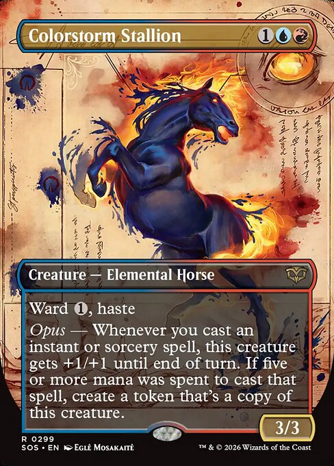 Colorstorm Stallion from Secrets of Strixhaven