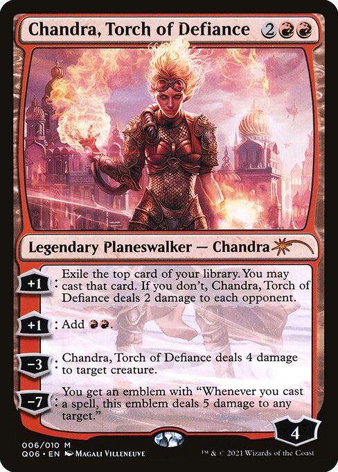 Chandra, Torch of Defiance from Pioneer Challenger Decks 2021