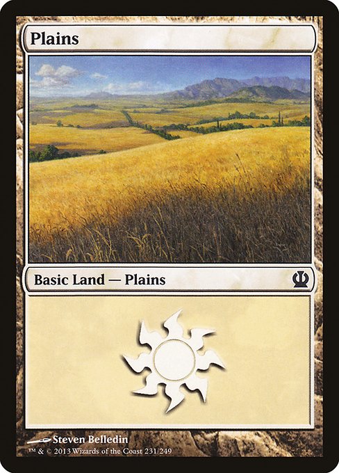 Plains from Theros