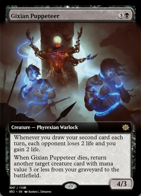 Gixian Puppeteer highlighted card art