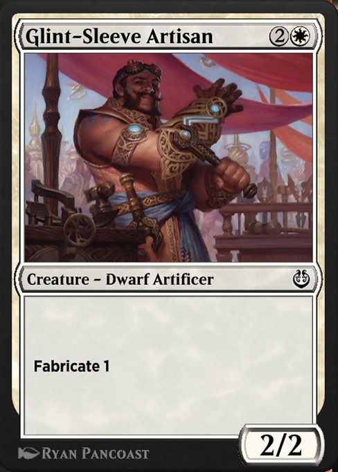 Glint-Sleeve Artisan highlighted card art