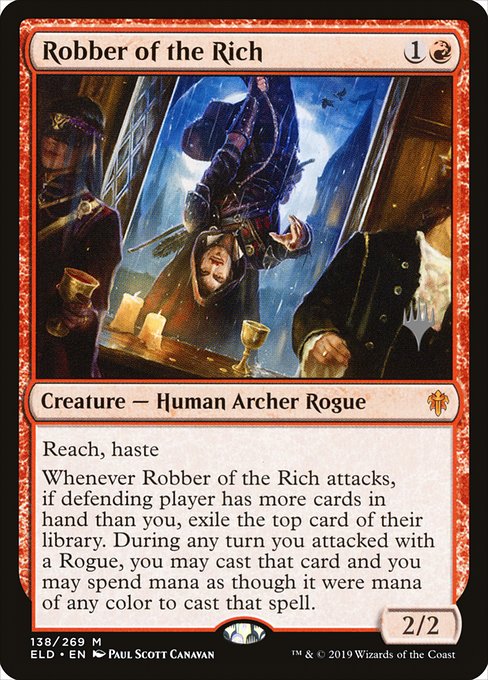 Robber of the Rich from Throne of Eldraine Promos