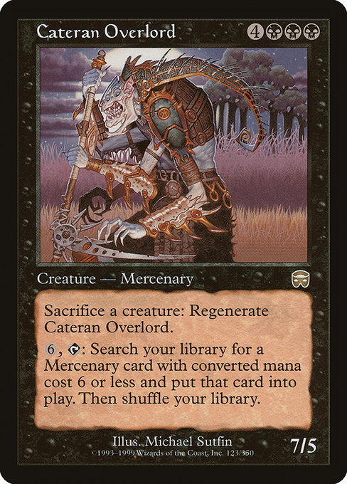 Cateran Overlord highlighted card art