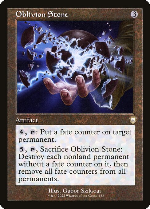 Oblivion Stone from The Brothers' War Commander