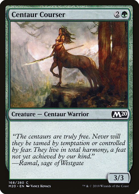 Centaur Courser from Core Set 2020